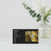 プロフィールか名刺、《植物》アスペン 名刺 (スタンド正面)