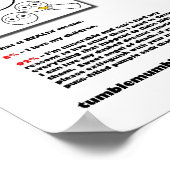 プロフィールの写真の内容 ポスター (角)