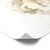 プロフィールの女性 ポスター (角)