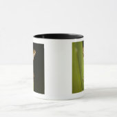 プロフィールの葉のカエル マグカップ (中央)