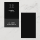 プロフィールは|のモダンを梳きます 名刺 (正面/裏面)