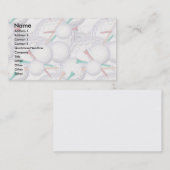 プロフィールカードテンプレート-ゴルフ 名刺 (正面/裏面)