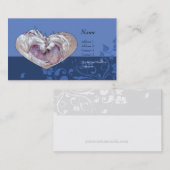 プロフィールカード-ペガソスのハート 名刺 (正面/裏面)