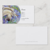 プロフィールカード-ユニコーン 名刺 (正面/裏面)