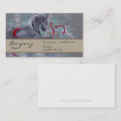 プロフィールカード-ユニコーン 名刺 (正面/裏面)