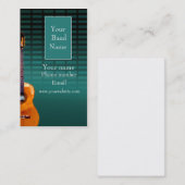 プロフィールカード-音楽バンド 名刺 (正面/裏面)