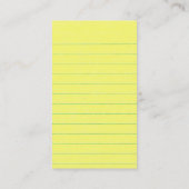 プロフィール/メッセージカード! 並ぶAnalogTwtrのyelbk 名刺 (裏面)