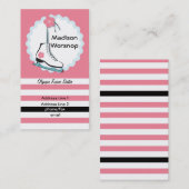 プロフィールCard2はアイススケートします 名刺 (正面/裏面)