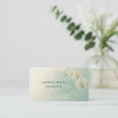 プロフェショナルな華エレガントやかな《写真》ぼけ味蘭 名刺 (スタンド正面)