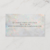 プロフェッシモダンョルエレガントダイアモンズロータスオパール 名刺 (裏面)