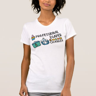 プロフェッショナルおむつ交換機2 Tシャツ