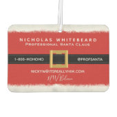 プロフェッショナルおもしろいサンタクロースカーエアーフレッシュナー カーエアーフレッシュナー (裏面)