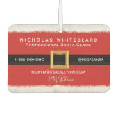 プロフェッショナルおもしろいサンタクロースカーエアーフレッシュナー カーエアーフレッシュナー (正面)