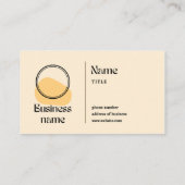 プロフェッショナルかわいいグルーミング名刺 名刺 (裏面)