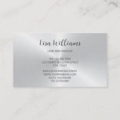 プロフェッショナルさくらんぼブロッサムピンクシルバービジネスC 名刺 (裏面)