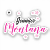 プロフェッショナルでエレガントなモダン ミニマリスト名 シール (正面)