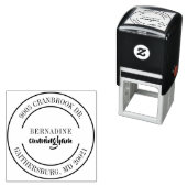 プロフェッショナルでエレガントな返信住所 セルフインキングスタンプ (インサイチュ)