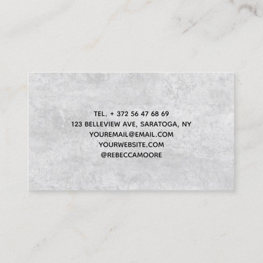 プロフェッショナルとシックforブラジル&体Waxing 名刺 (裏面)