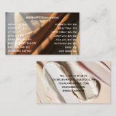 プロフェッショナルとシックforブラジル&体Waxing 名刺 (正面/裏面)