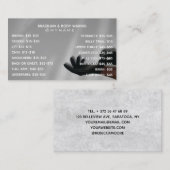 プロフェッショナルとシックforブラジル&体Waxing 名刺 (正面/裏面)