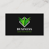 プロフェッショナルと目を引く気に芝広告の 名刺 (正面)