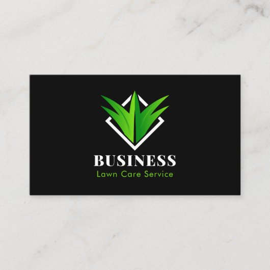 プロフェッショナルと目を引く気に芝広告の 名刺 (正面)