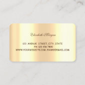 プロフェッショナルなコックの道具、泡立て器、カップケーキ、バーガンディ 名刺 (裏面)