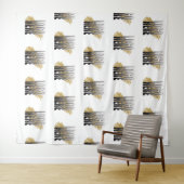 プロフェッショナルなビジネスロゴの白背景プロモーション素材 タペストリー (インサイチュ(横))