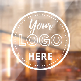 プロフェッショナルなビジネス ロゴ モダンカンパニー ウィンドウサイン