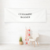 プロフェッショナルなビニール製屋内用、4'x12'カスタマイズ可能 横断幕 (インサイチュ)