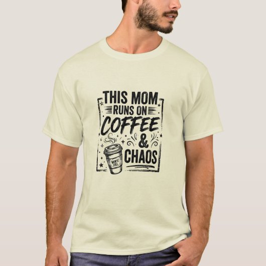 プロフェッショナルなママ、それ以外はアマチュア Tシャツ (正面)