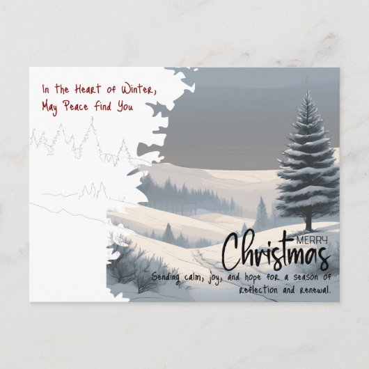 プロフェッショナルな冬の風景 クリスマス ビジネス (正面)