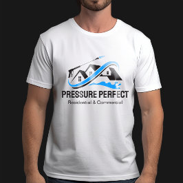 プロフェッショナルな高圧洗浄とパワー洗浄 Tシャツ