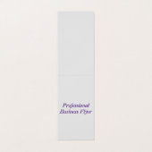 プロフェッショナルによって折られる名刺 名刺 (外部フラット)