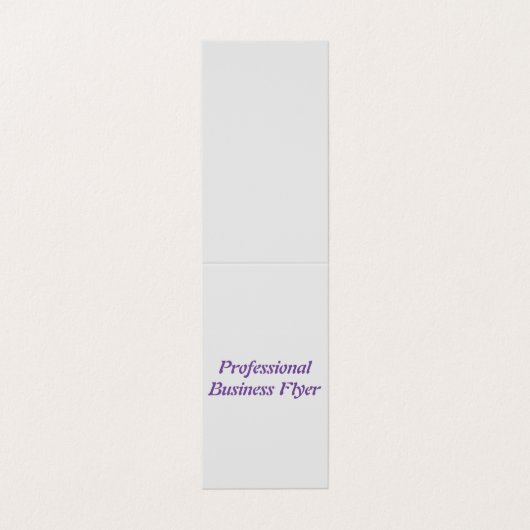 プロフェッショナルによって折られる名刺 名刺 (外部フラット)