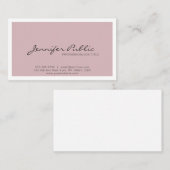 プロフェッショナルのお洒落標準の色 名刺 (正面/裏面)