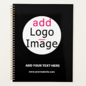 プロフェッショナルのカスタマイズ可能なビジネス商標 プランナー手帳 (正面)