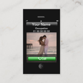 プロフェッショナルのカスタマイズ可能なiPhoneデザイン 名刺
