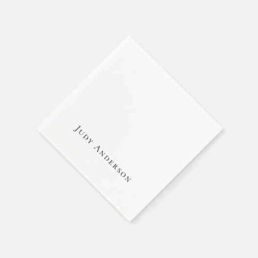 プロフェッショナルのモダンプレイエレガントン スタンダードカクテルナプキン (角)