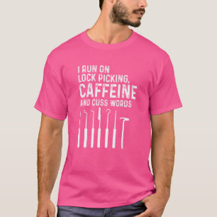 プロフェッショナルのロックスミスの選択ワーク Tシャツ