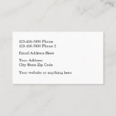 プロフェッショナルの丸かどの名刺 名刺 (裏面)