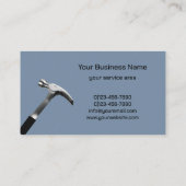 プロフェッショナルの便利修理 名刺 (裏面)