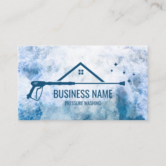 プロフェッショナルの圧力洗浄力男らし 名刺 (正面)