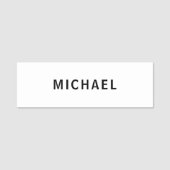 プロフェッショナルの従業員名前をカスタムする 名札 (正面)