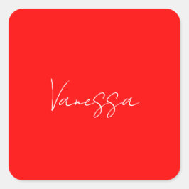 プロフェッショナルの手書き名カスタム スクエアシール