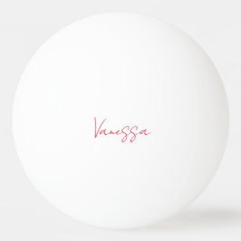 プロフェッショナルの手書き名カスタム 卓球ボール
