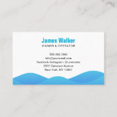 プロフェッショナルの水圧洗浄力洗浄 名刺 (裏面)