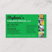 プロフェッショナルの清掃/清掃/清掃業務 名刺 (正面)