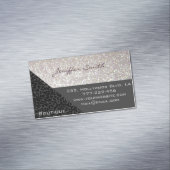 プロフェッショナルの華エレガントやかなヒョウ マグネット名刺 (インサイチュ)