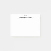 プロフェッショナルの過越者おもしろい、ウィッティカスタム、 ポストイット (正面)